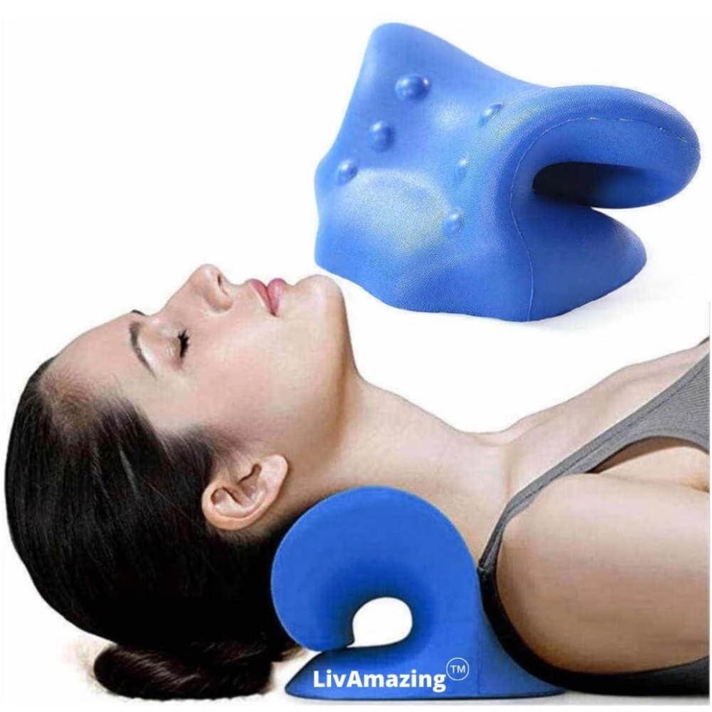 LivAmazing - Neck and Shoulder Relaxer- Cervical Traction Device